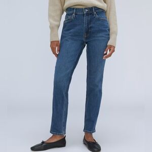 Everlane Original Cheeky Jean in Washed Midnight Size 26